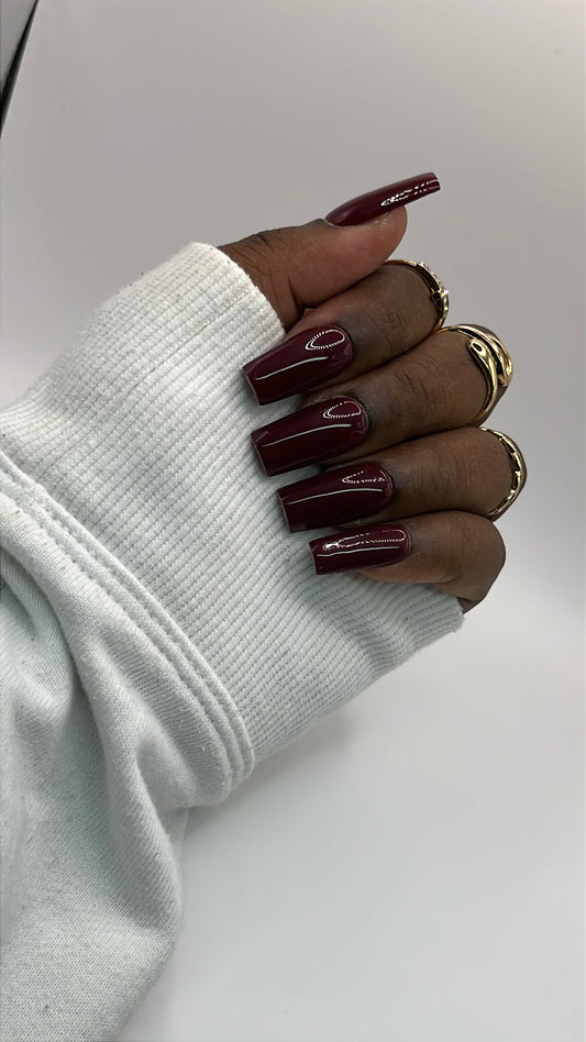 Burgundy Solid