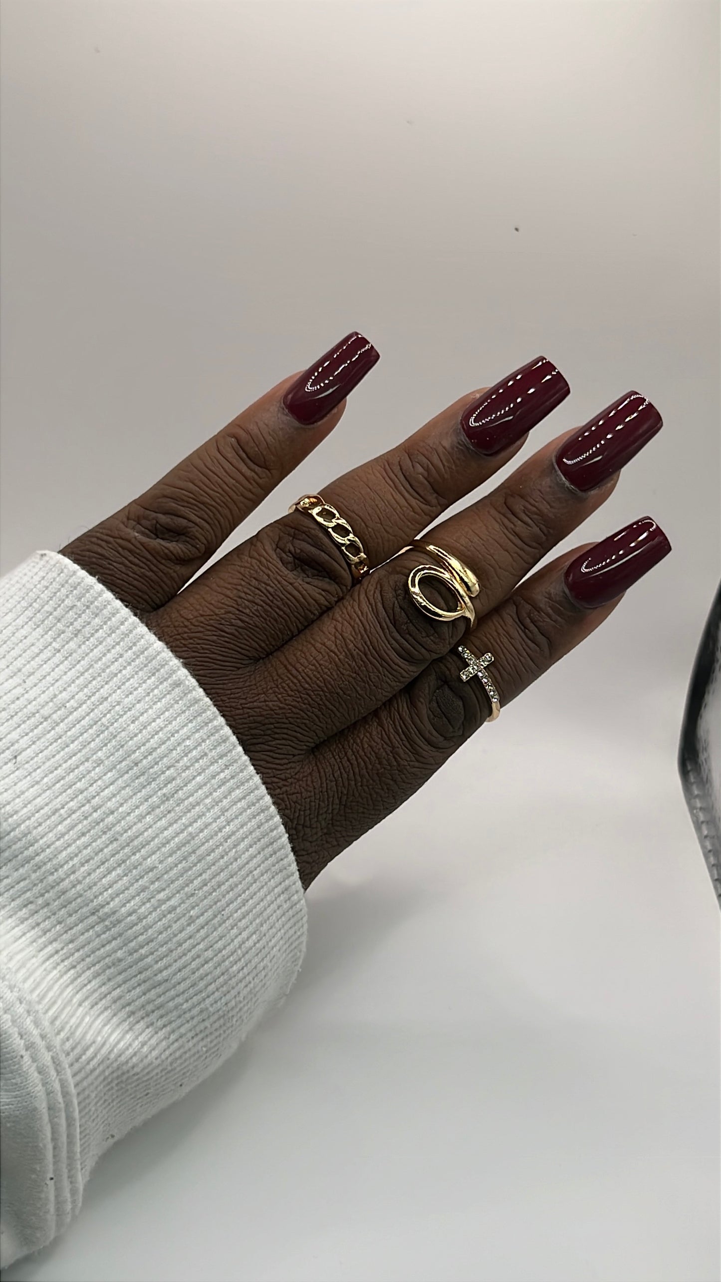 Burgundy Solid